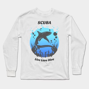 Scuba Live Love Dive Long Sleeve T-Shirt